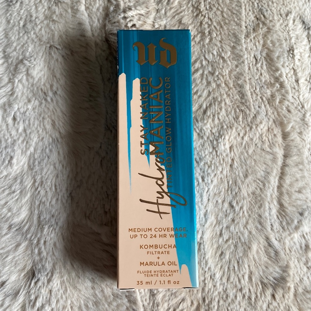 NIB Urban Decay 10 Ultra Fair Tinted Glow Hydrator